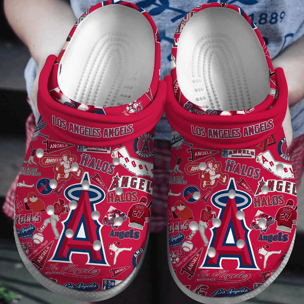 Los Angeles Angels
Baseball team MLB Crocs Shoes Comfortable For Men Women