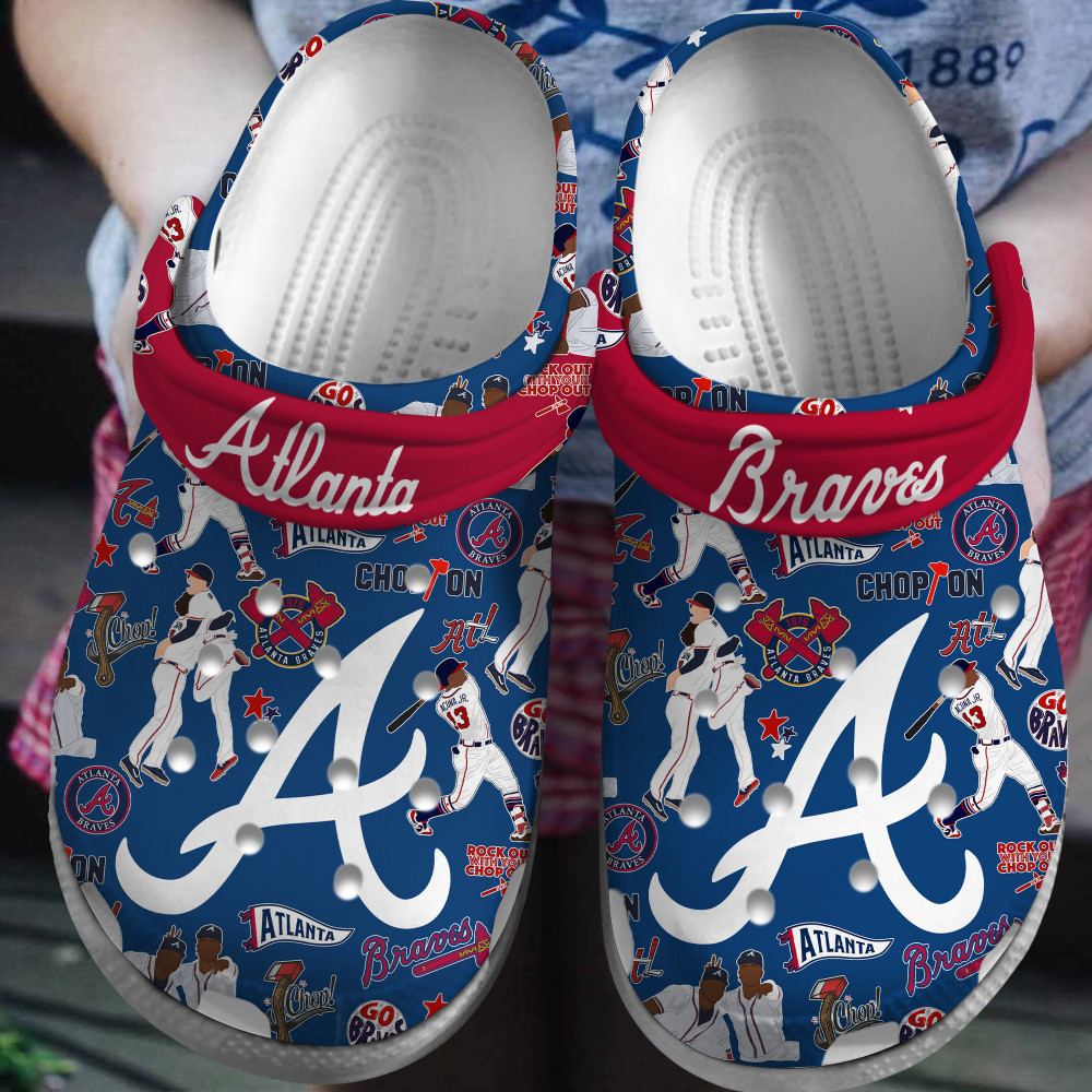 Atlanta Braves MLB Crocs Shoes Comfortable For Men Women - GNL14852
