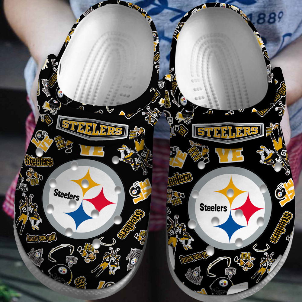 NFL New Orleans Saints Football Crocs Shoes Comfortable For Men Women