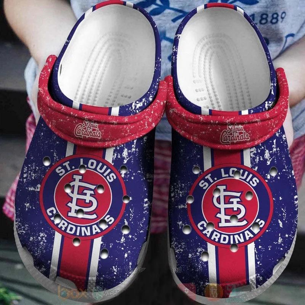 Mlb St Louis Cardinals Crocs Clog Shoes Red Purple For Fans