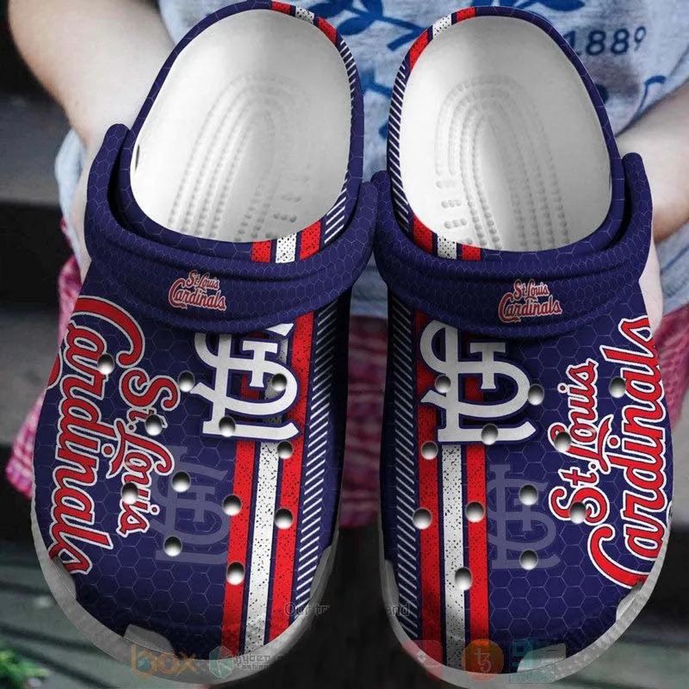Mlb St Louis Cardinals Crocs Clog Shoes Purple For Fans