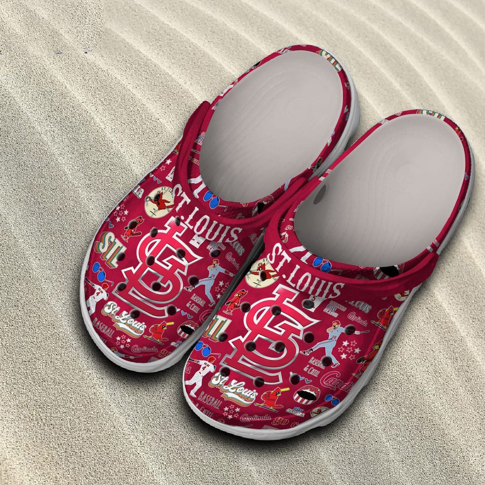 Mlb St Louis Cardinals Crocs Shoes Team Gifts For Fans Crocs
