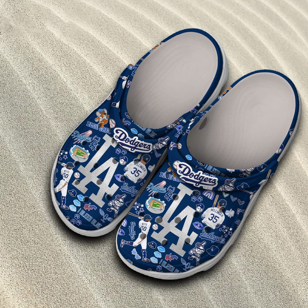 Mlb Los Angeles Dodgers Crocs Shoes Dodgers Gifts For Men Women And Kids