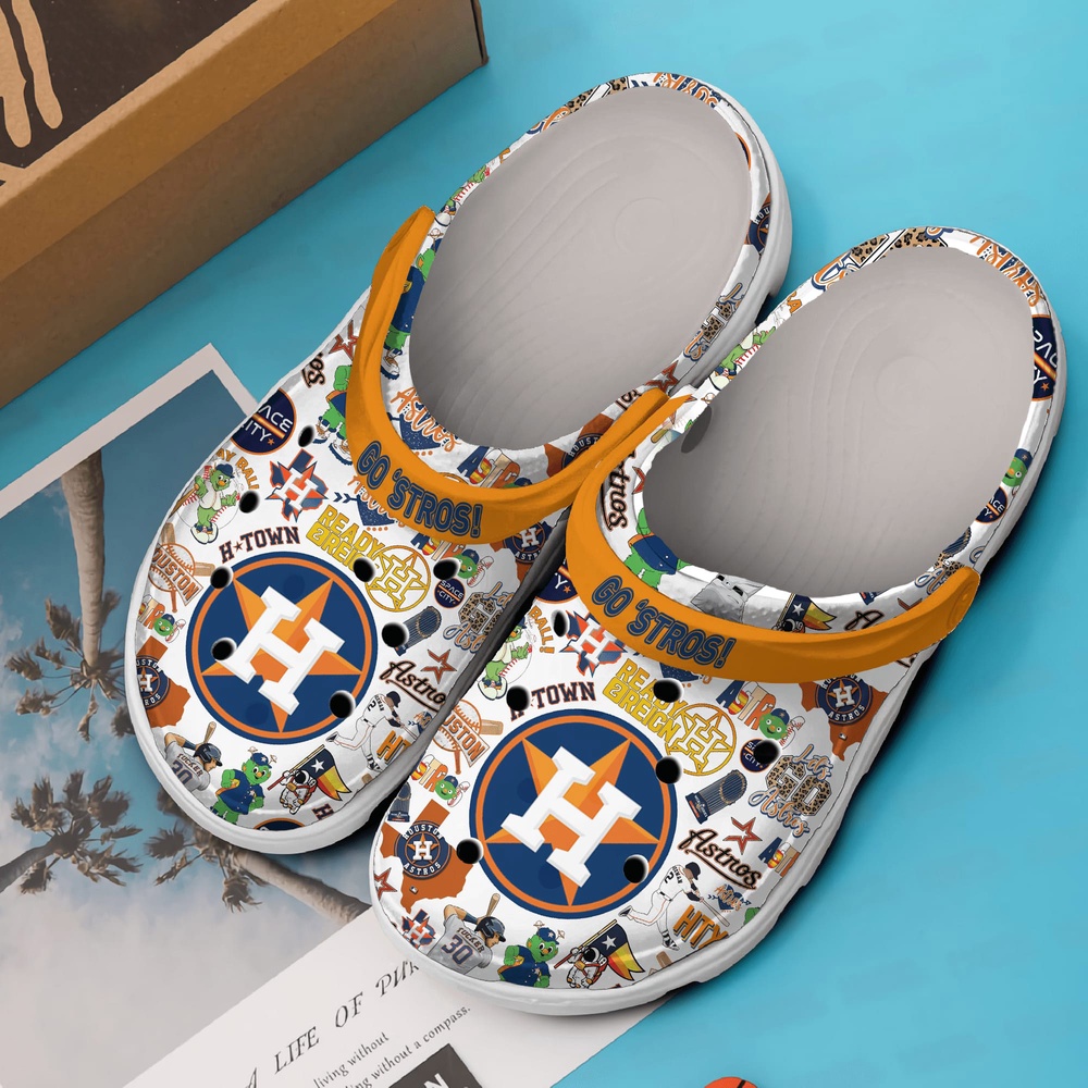 Mlb Houston Astros Crocs Shoes Astros Footwear For Men Women And Kids