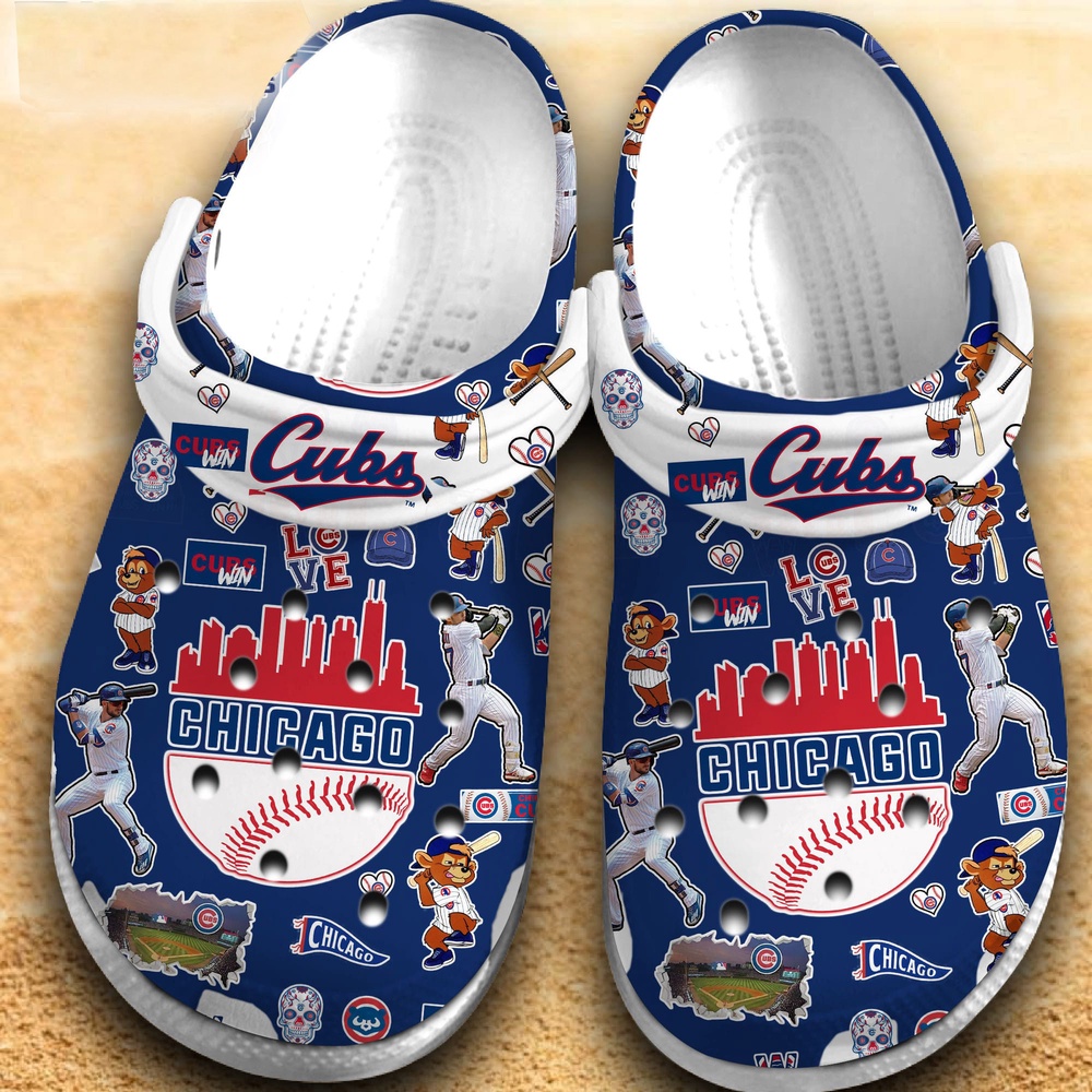 Mlb Chicago Cubs Crocs Shoes For Men Women And Kids