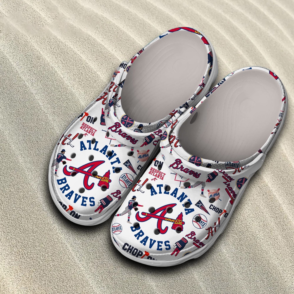 Mlb Atlanta Braves Crocs Shoes Braves For Men Women And Kids