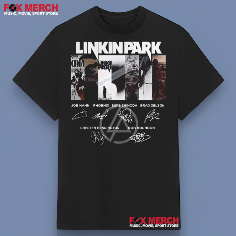 Linkin Park World Tour 2025 Signatures, Linkin Park World T-Shirt