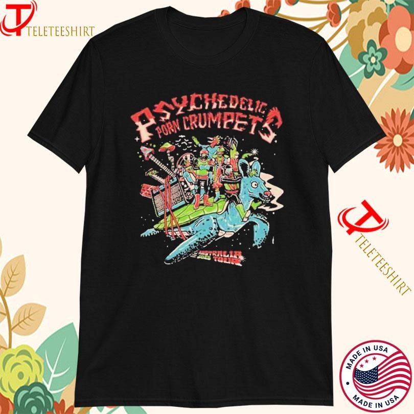 Psychedelic Porn Crumpets Australia 2025 Tour, Psychedelic Porn Crumpets T-shirts