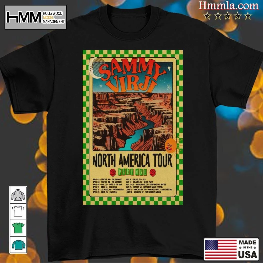 Sammy Virji North America Tour 2025, Sammy Virji T-Shirt