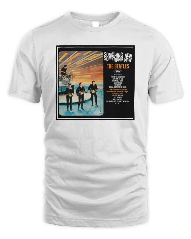The Beatles Official Store Something New Album Cover T-Shirt