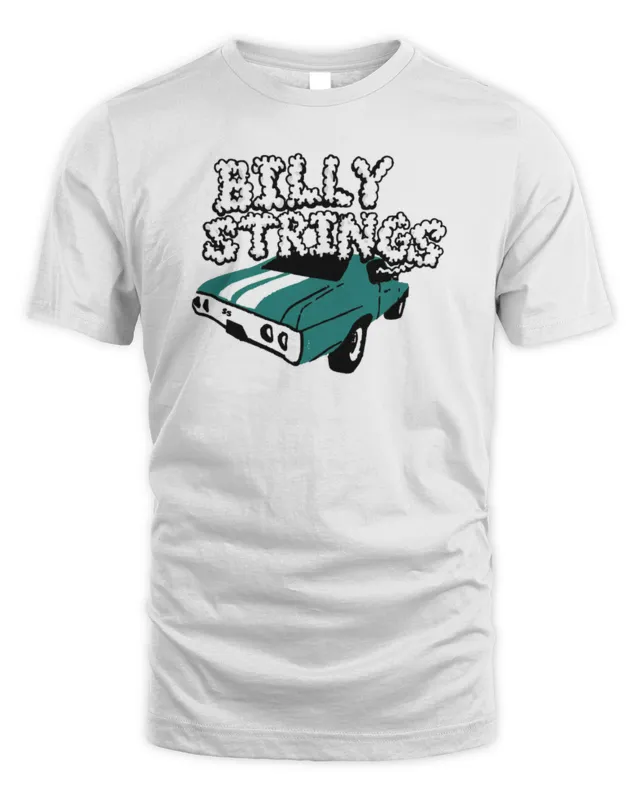 Willie x Billy Strings Highway Prayers Green Car Tee