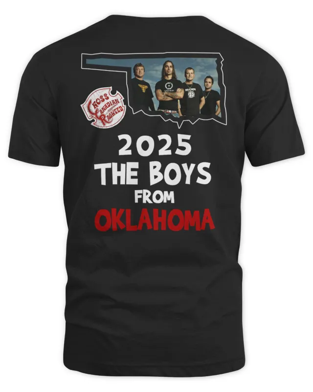 Cross Canadian Ragweed 2025 The Boys From Oklahoma T-Shirt