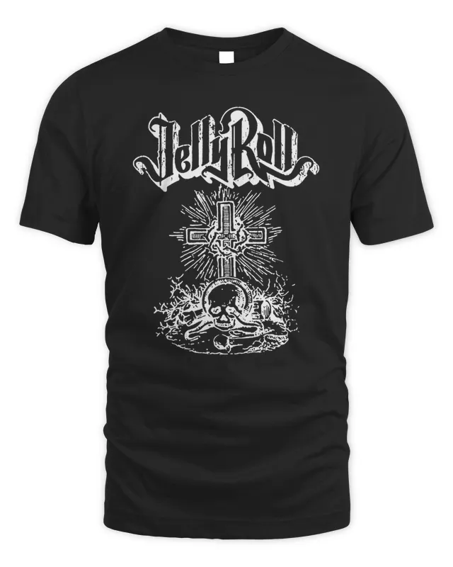 Hoodie Jelly Roll Merch Unisex Backroad Baptism Tour Tee - Image 3