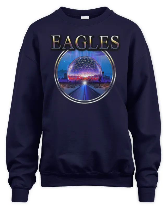 Official Eagles Band Merch Sphere Hoodie Hoodie - Image 3