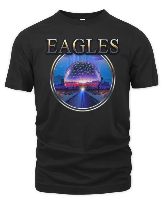 Official Eagles Band Merch Sphere Hoodie Hoodie - Image 4