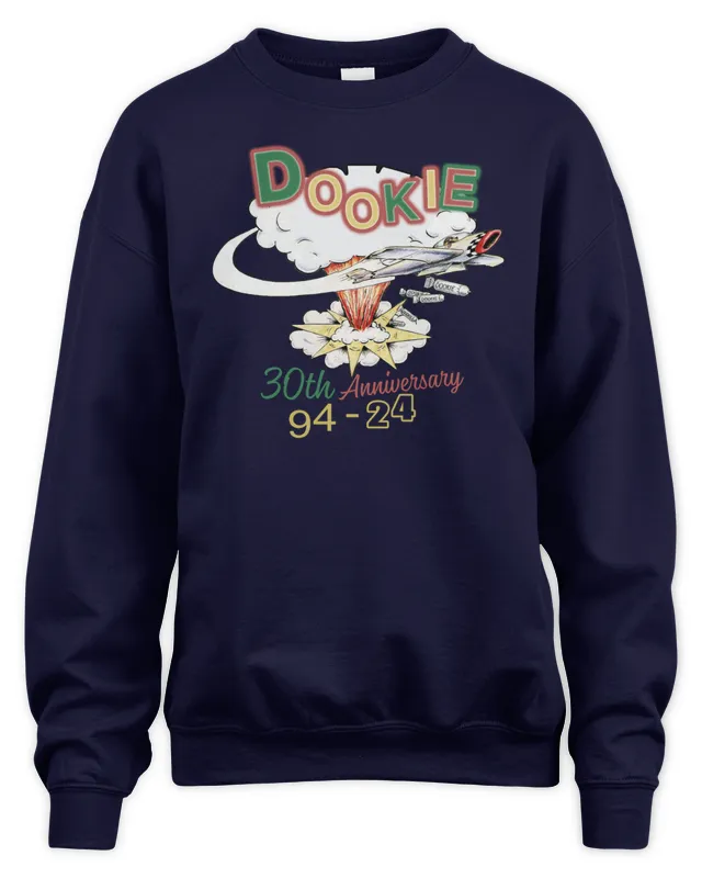 Green Day Merch Dookie 30th Explosion Logo Hoodie Hoodie - Image 3