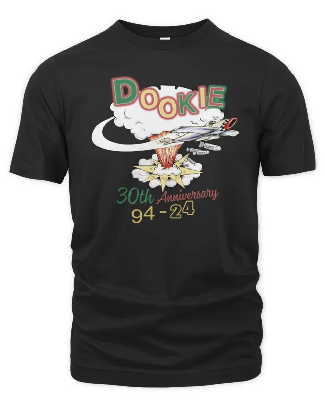 Green Day Merch Dookie 30th Explosion Logo Hoodie Hoodie - Image 4