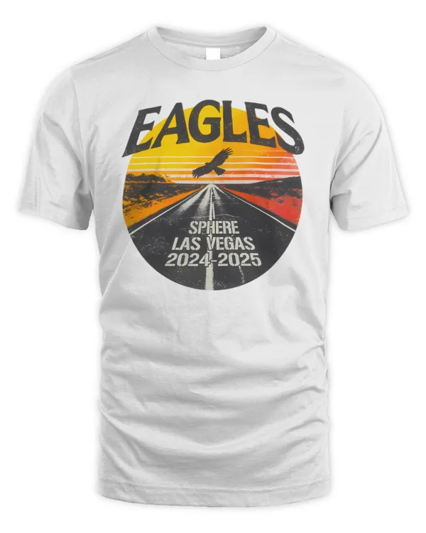 Eagles Band Merch Sphere 2024 2025 Sunset Shirt