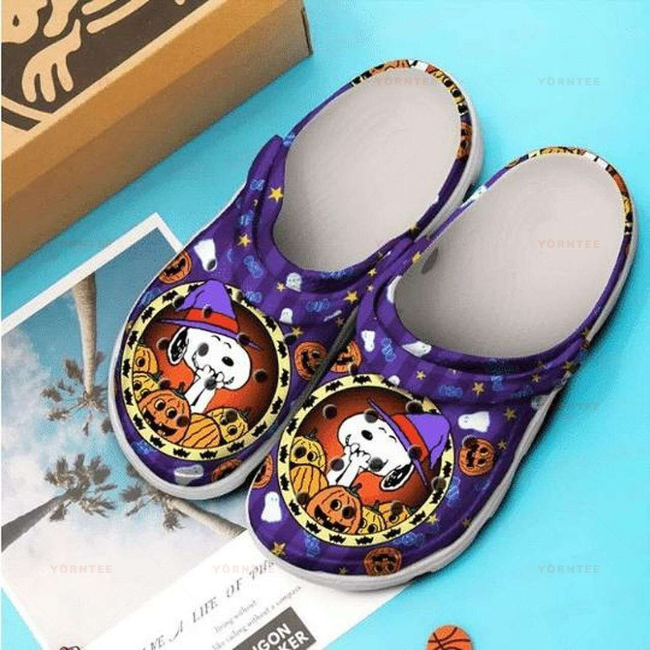 Halloween Snoopy Clogs Crocs Comfortable For Men Women and Kids