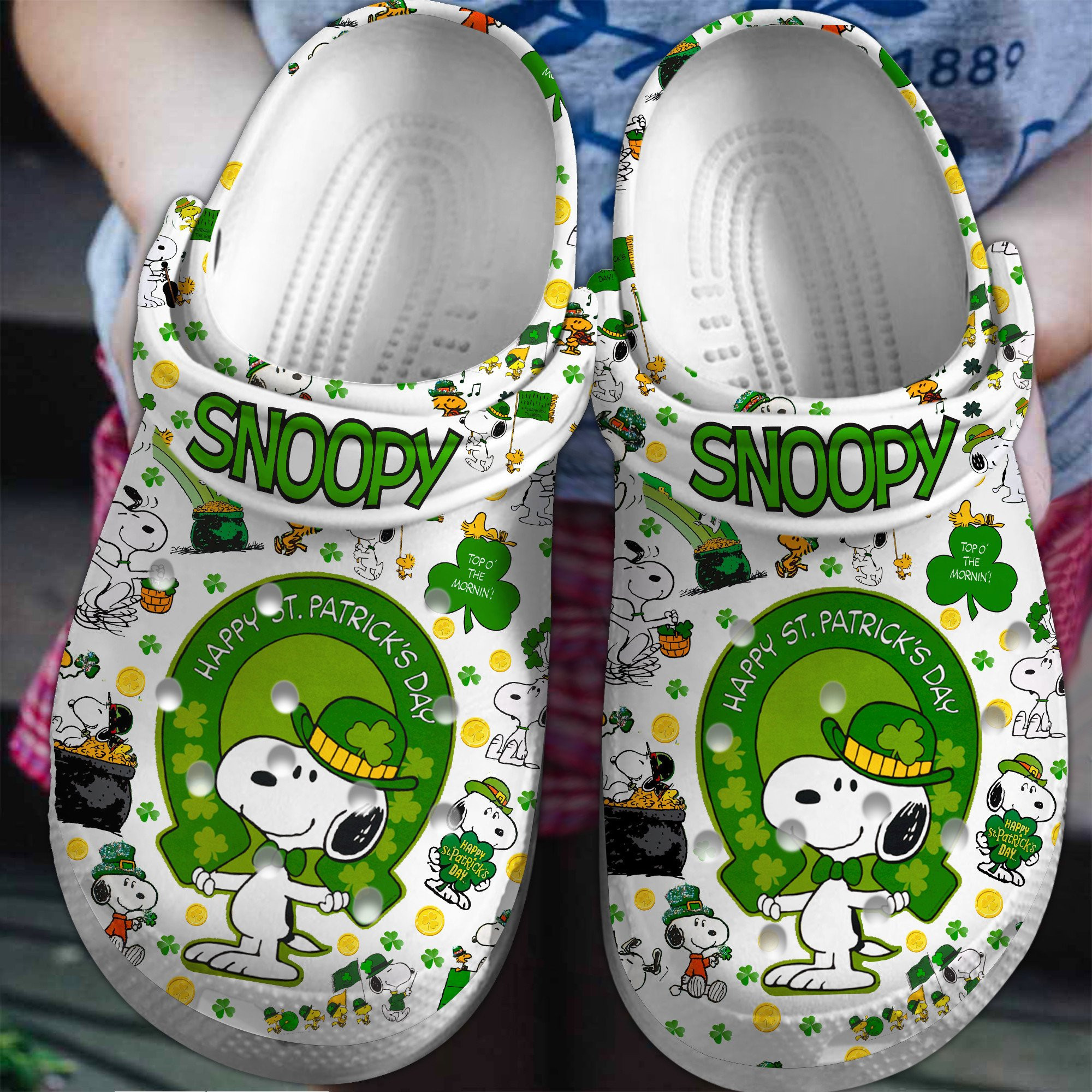 Snoopy Cartoon Clogs Shoes Comfortable For Men Women Crocs Comfortable For Men Women and Kids - GNL1465169