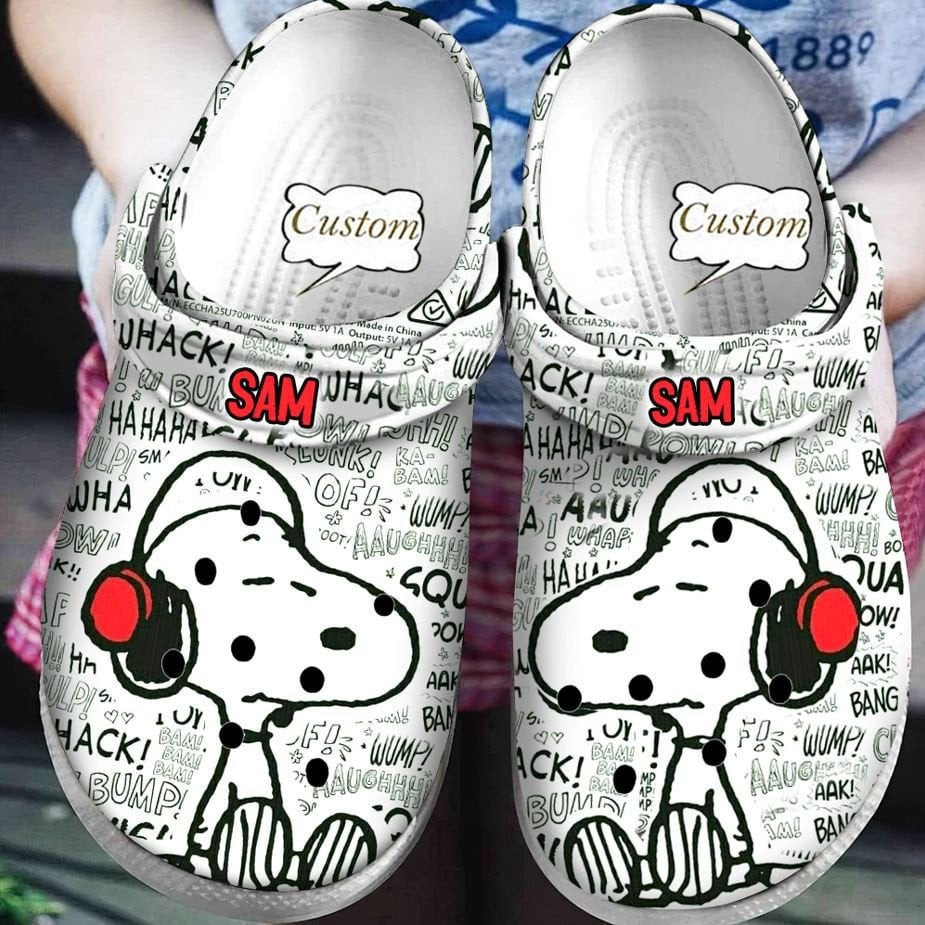 Snoopy Clogs Comfortable Shoes for men women Crocs Comfortable For Men Women and Kids - GNL1465128