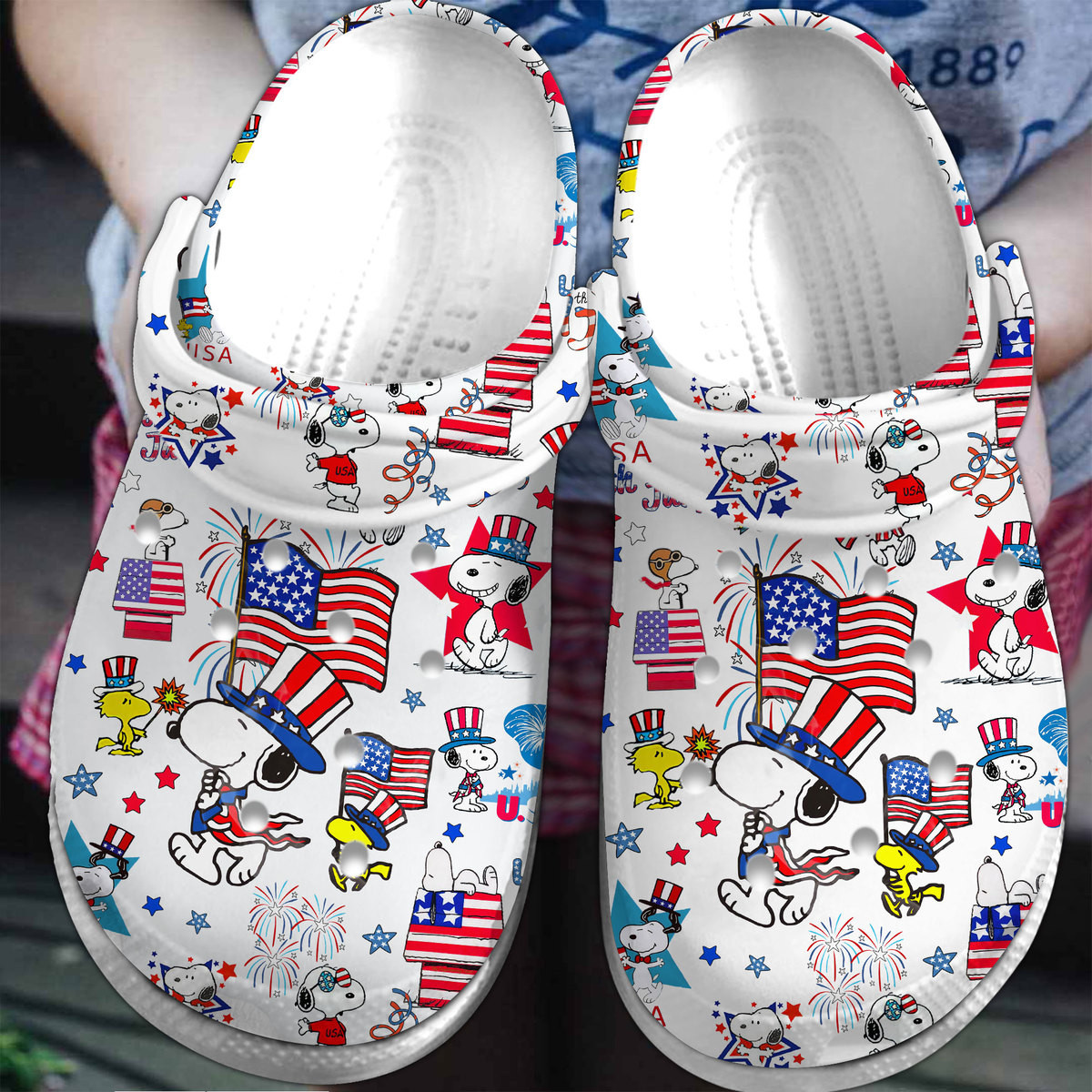 Snoopy Comic Cartoon Movie Crocs Clogs For Men Women And Kid CRS-SNPY-HD-0706D8