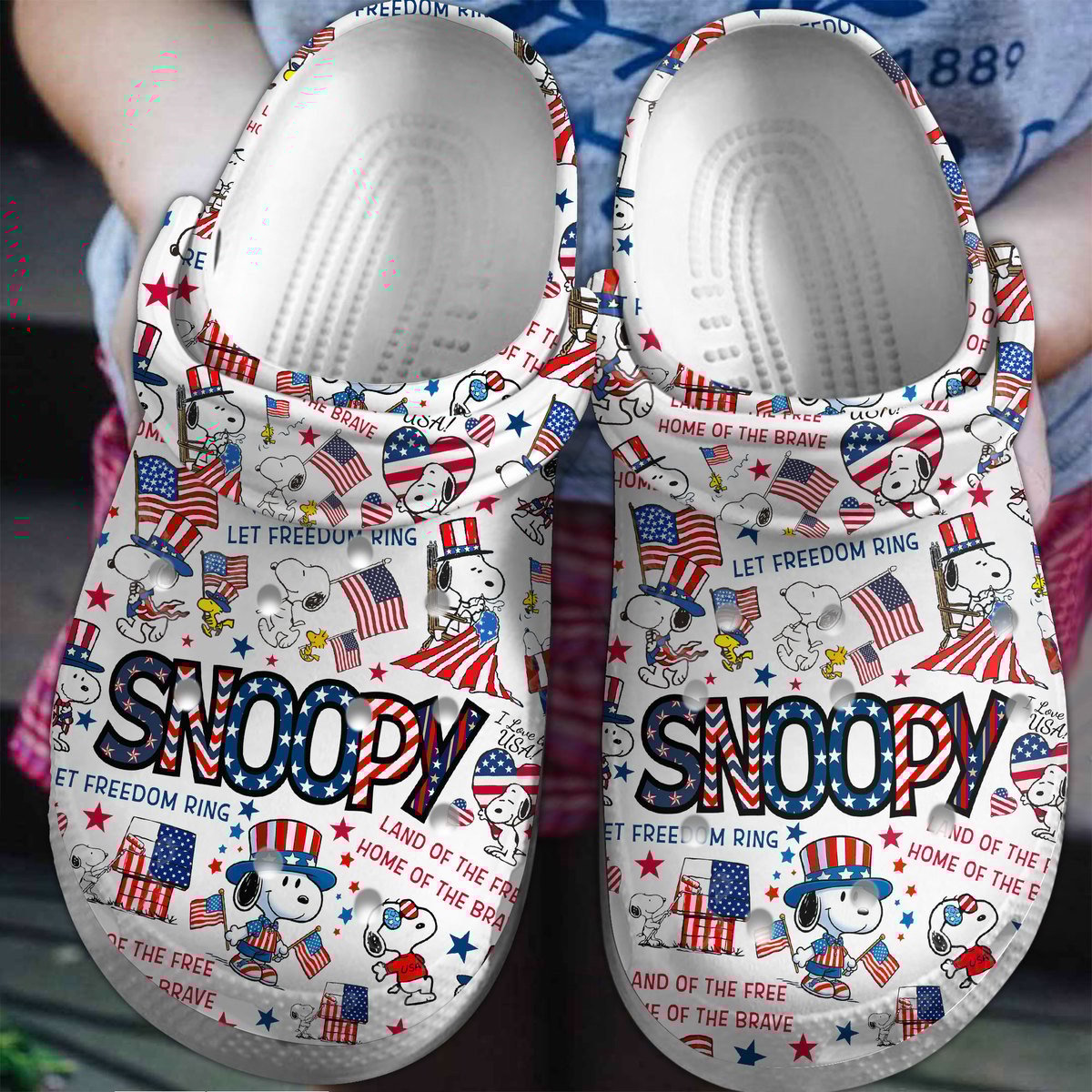 Snoopy Cartoon Crocs Clogs For Men Women And Kid HT1706735920 - GNL1465151