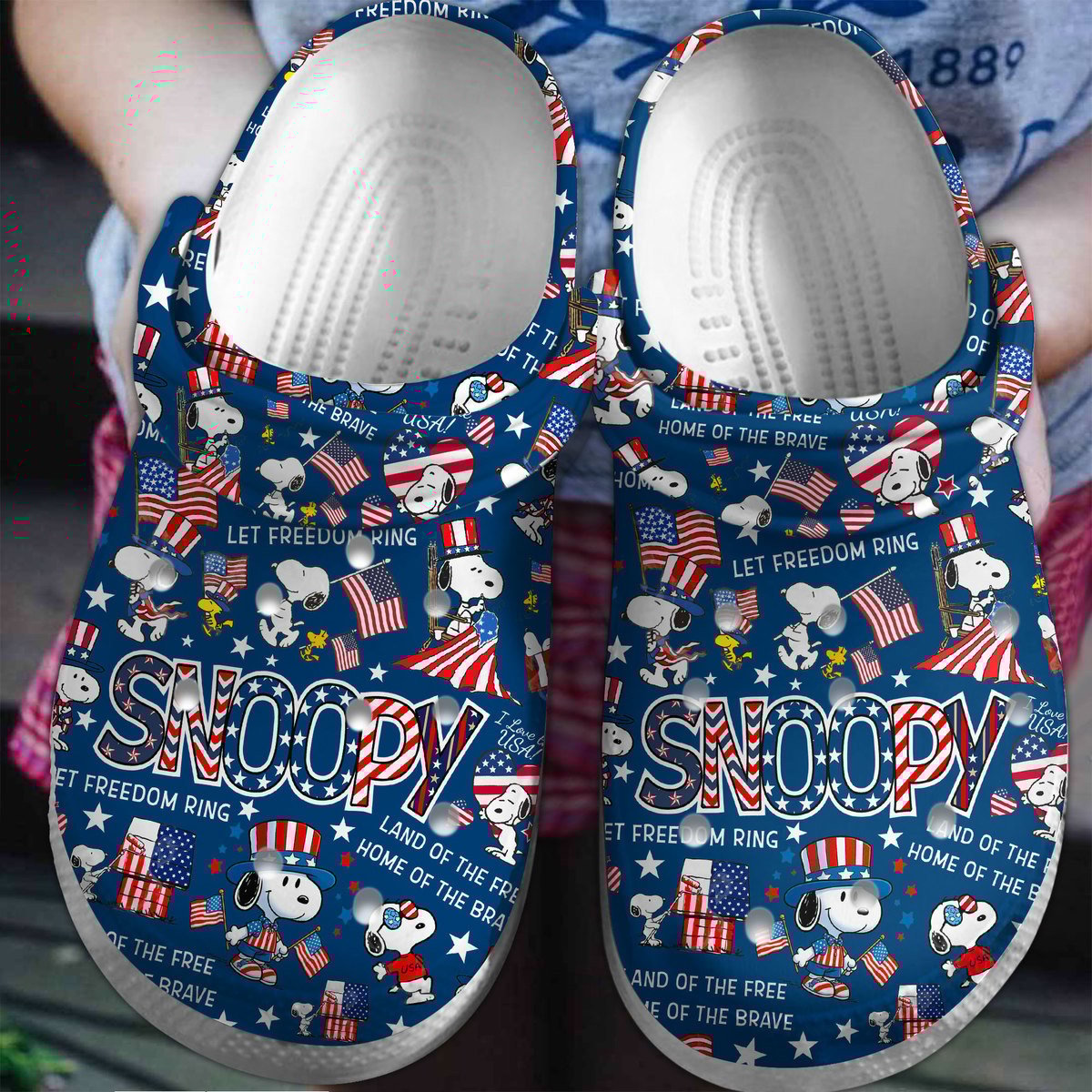Snoopy Cartoon Crocs Clogs For Men Women And Kid HT1706735920-1 - GNL1465159