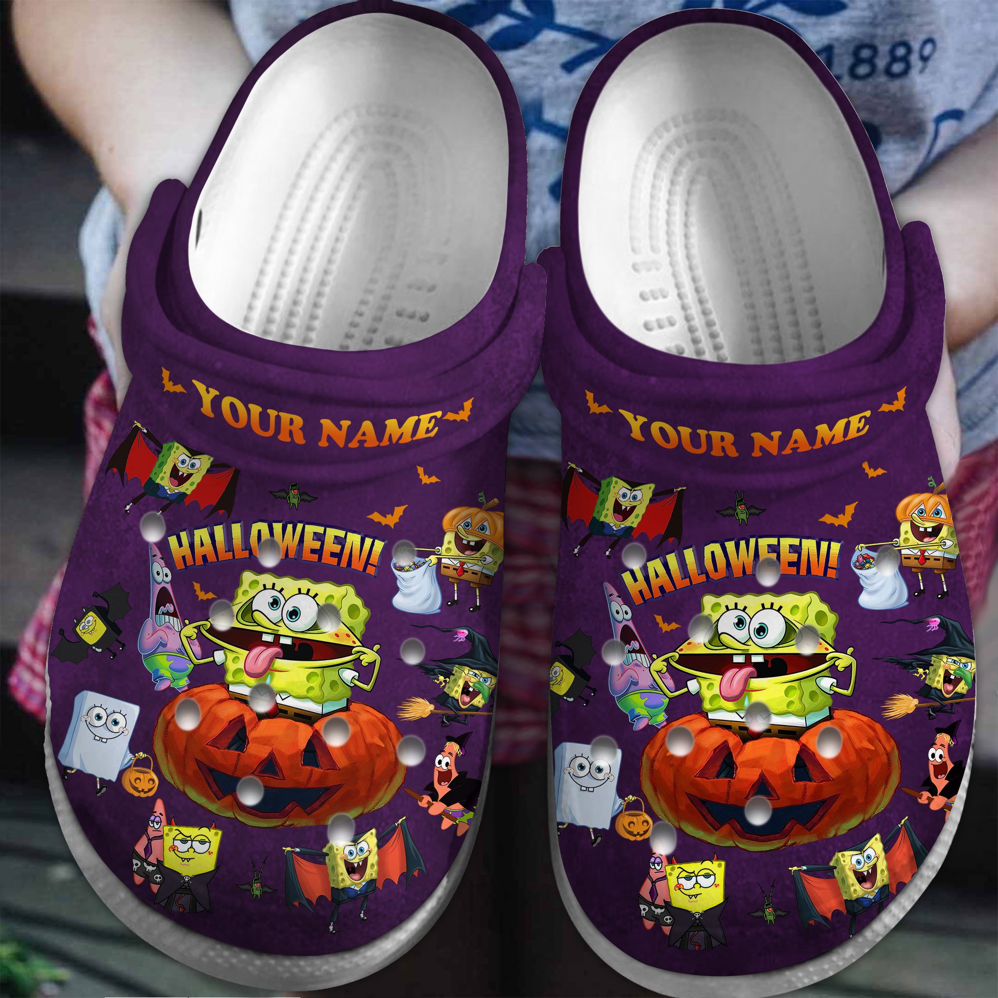 SpongeBob SquarePants Cartoon Crocs Clogs For Men Women And Kid TR1805782168-2 - GNL1465312