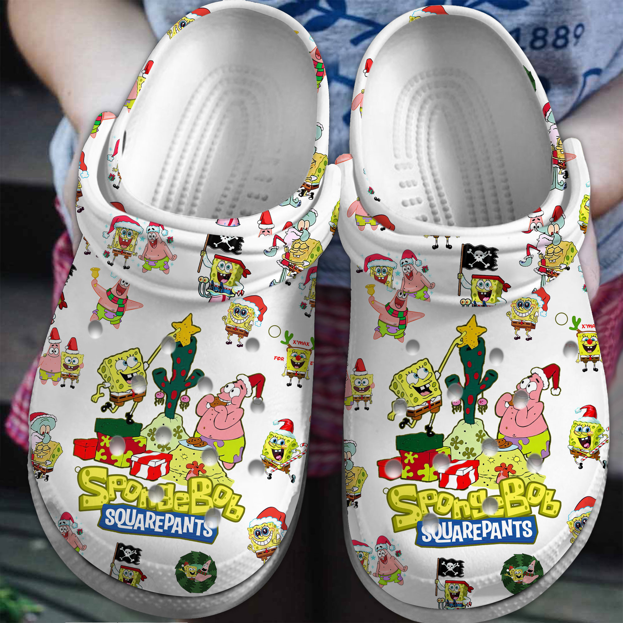 SpongeBob SquarePants Cartoon Crocs Clogs For Men Women And Kid 4X8NBVVZ