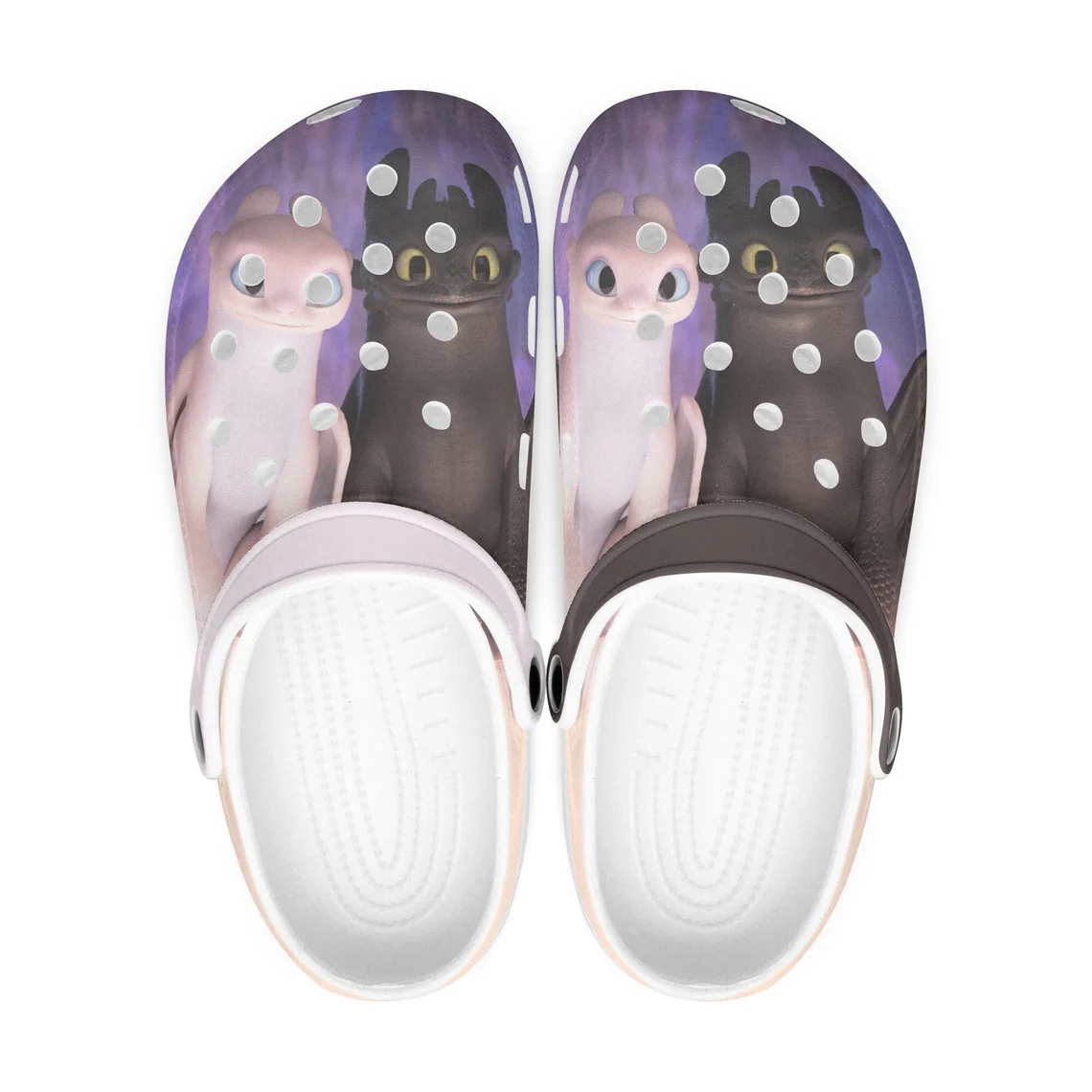 Toothless How to train your dragon Cartoon Custom Name Crocs Clogs For Men Women And Kid ETSY-67