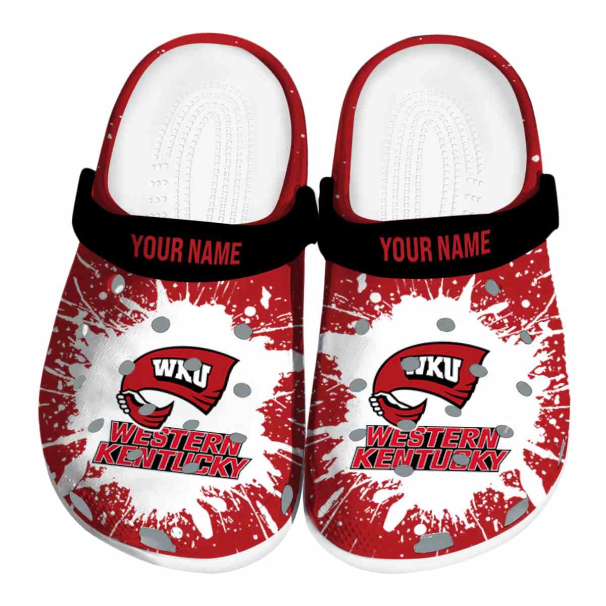 Western Kentucky Hilltoppers 2025 NCAA Sport Crocs Clogs For Men Women and Kids - GNL146418