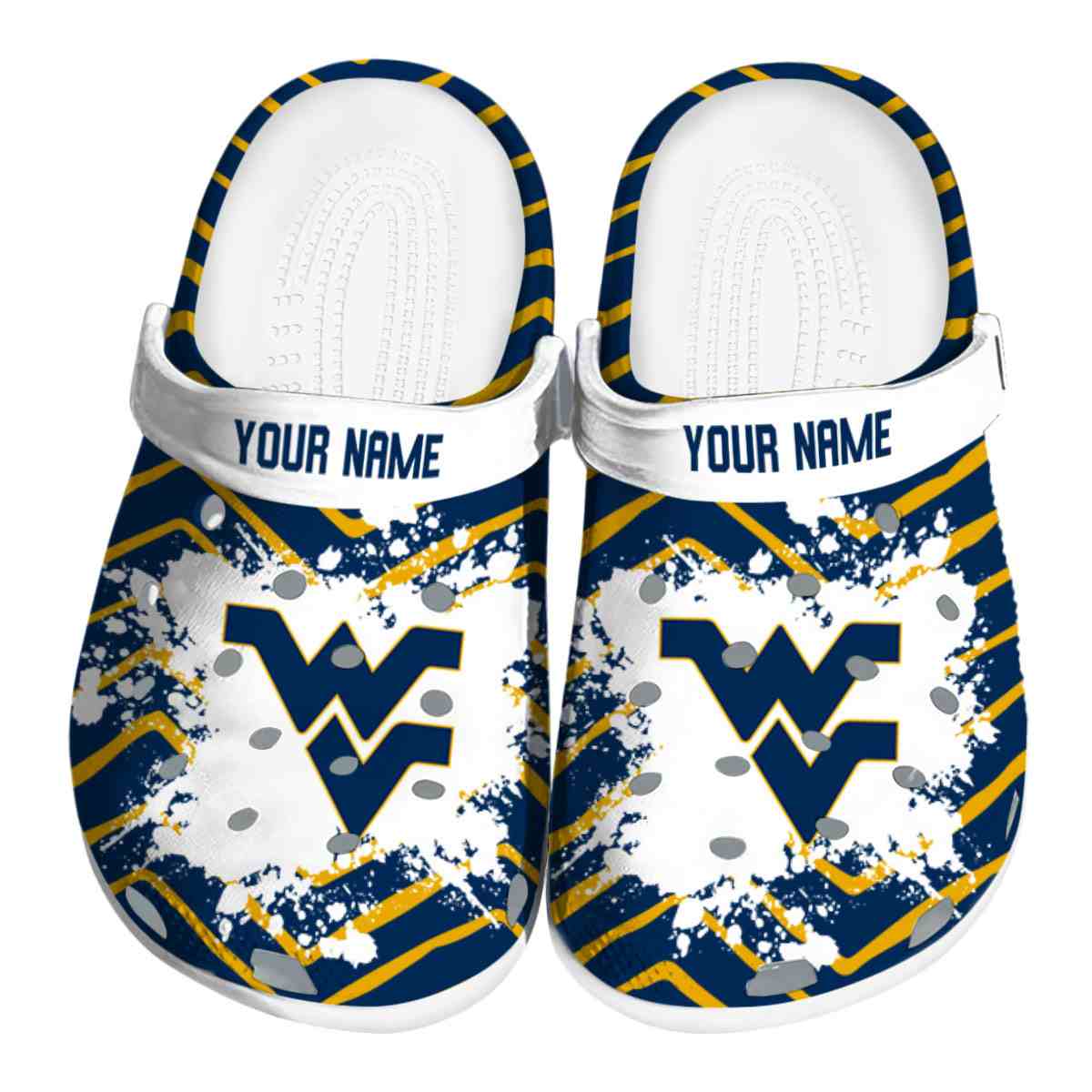 West Virginia Mountaineers 2025 NCAA Sport Crocs Clogs For Men Women and Kids - GNL146419