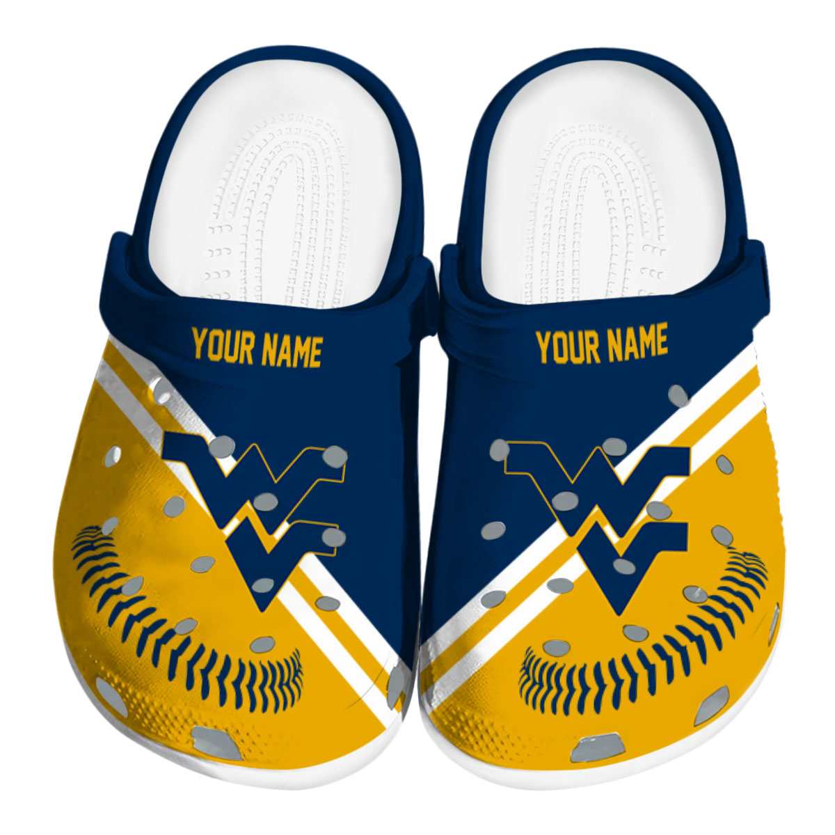 West Virginia Mountaineers 2025 NCAA Sport Crocs Clogs For Men Women and Kids - GNL146433