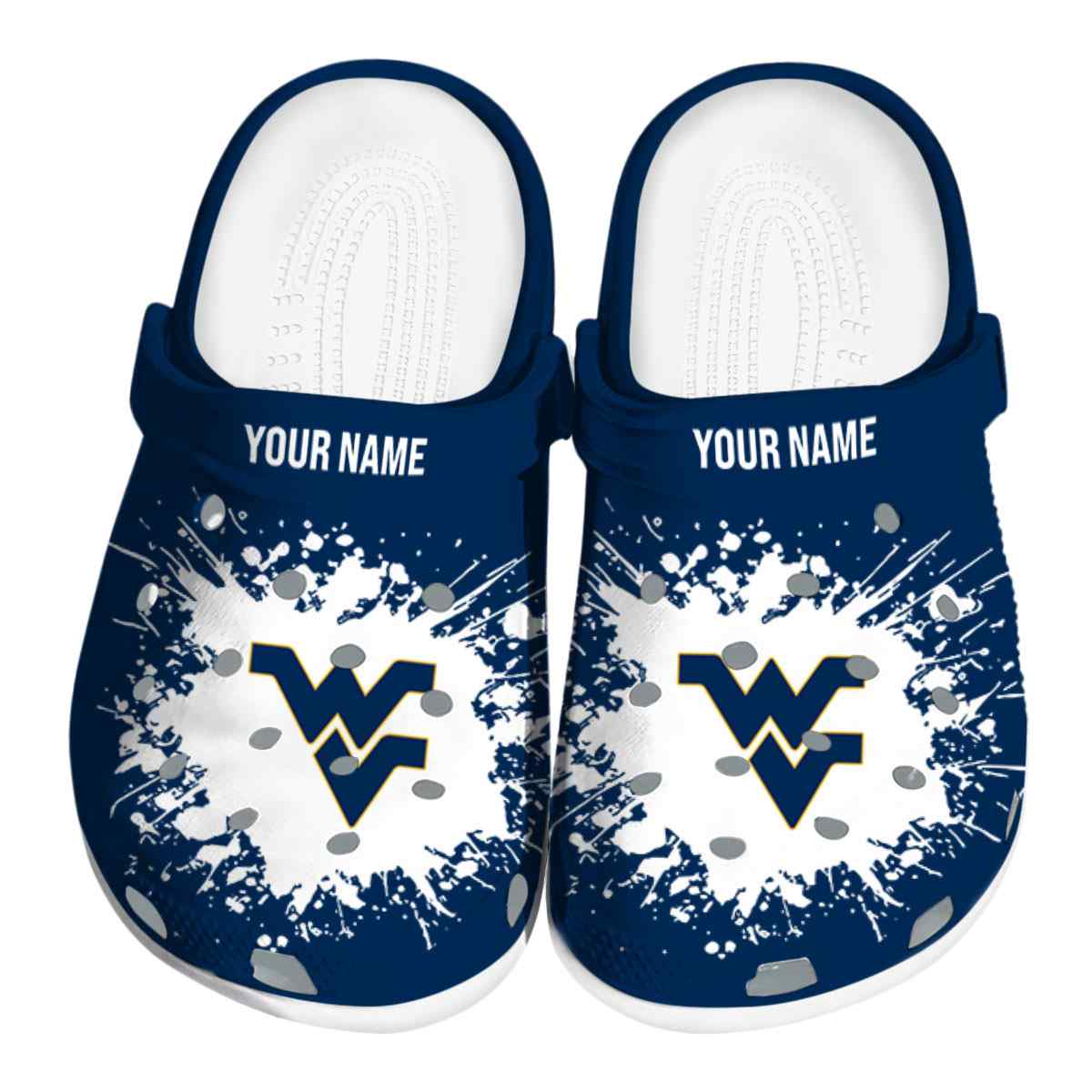 West Virginia Mountaineers 2025 NCAA Sport Crocs Clogs For Men Women and Kids - GNL146438