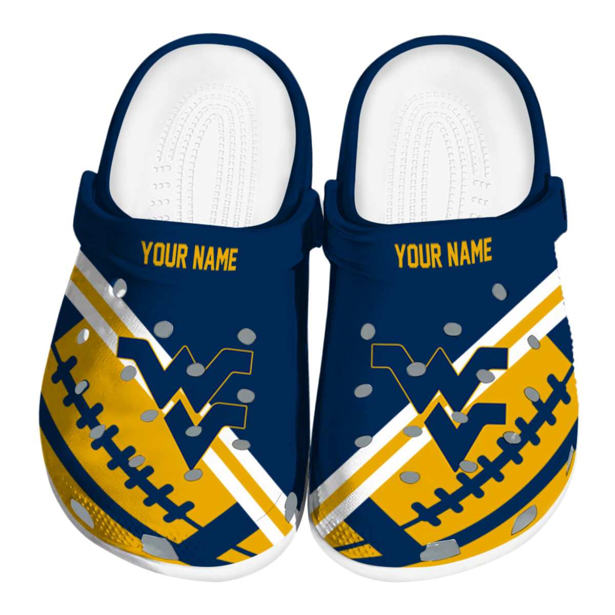 West Virginia Mountaineers 2025 NCAA Sport Crocs Clogs For Men Women and Kids - GNL146423