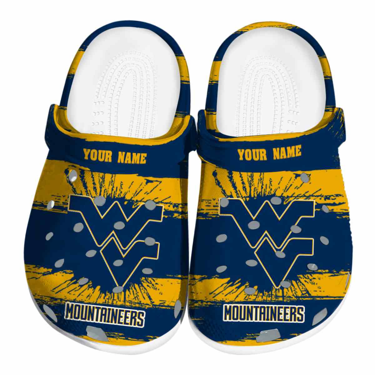 West Virginia Mountaineers 2025 NCAA Sport Crocs Clogs For Men Women and Kids - GNL146443