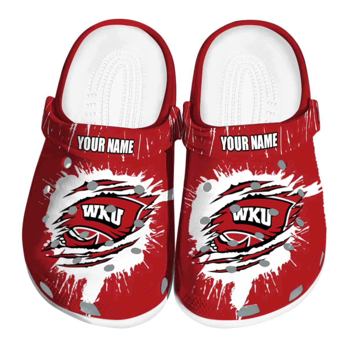 Western Kentucky Hilltoppers 2025 NCAA Sport Crocs Clogs For Men Women and Kids - GNL146460