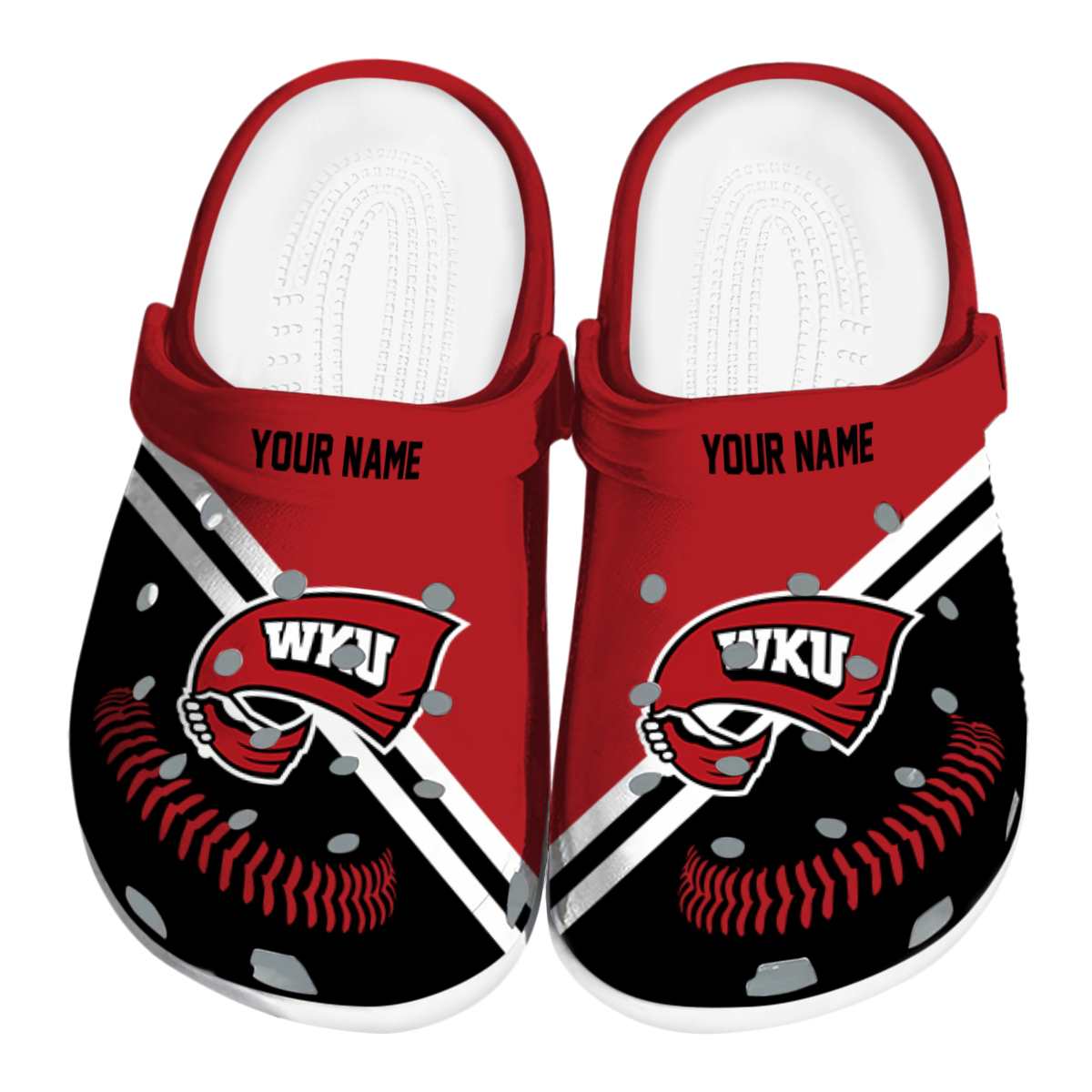 Western Kentucky Hilltoppers 2025 NCAA Sport Crocs Clogs For Men Women and Kids - GNL146448