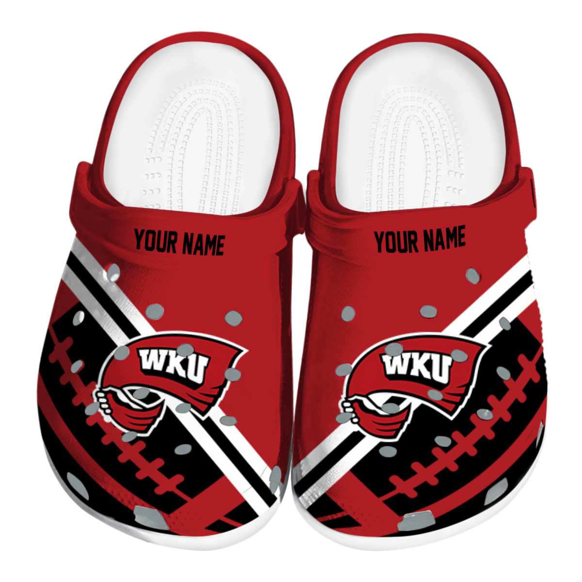 Western Kentucky Hilltoppers 2025 NCAA Sport Crocs Clogs For Men Women and Kids - GNL146458