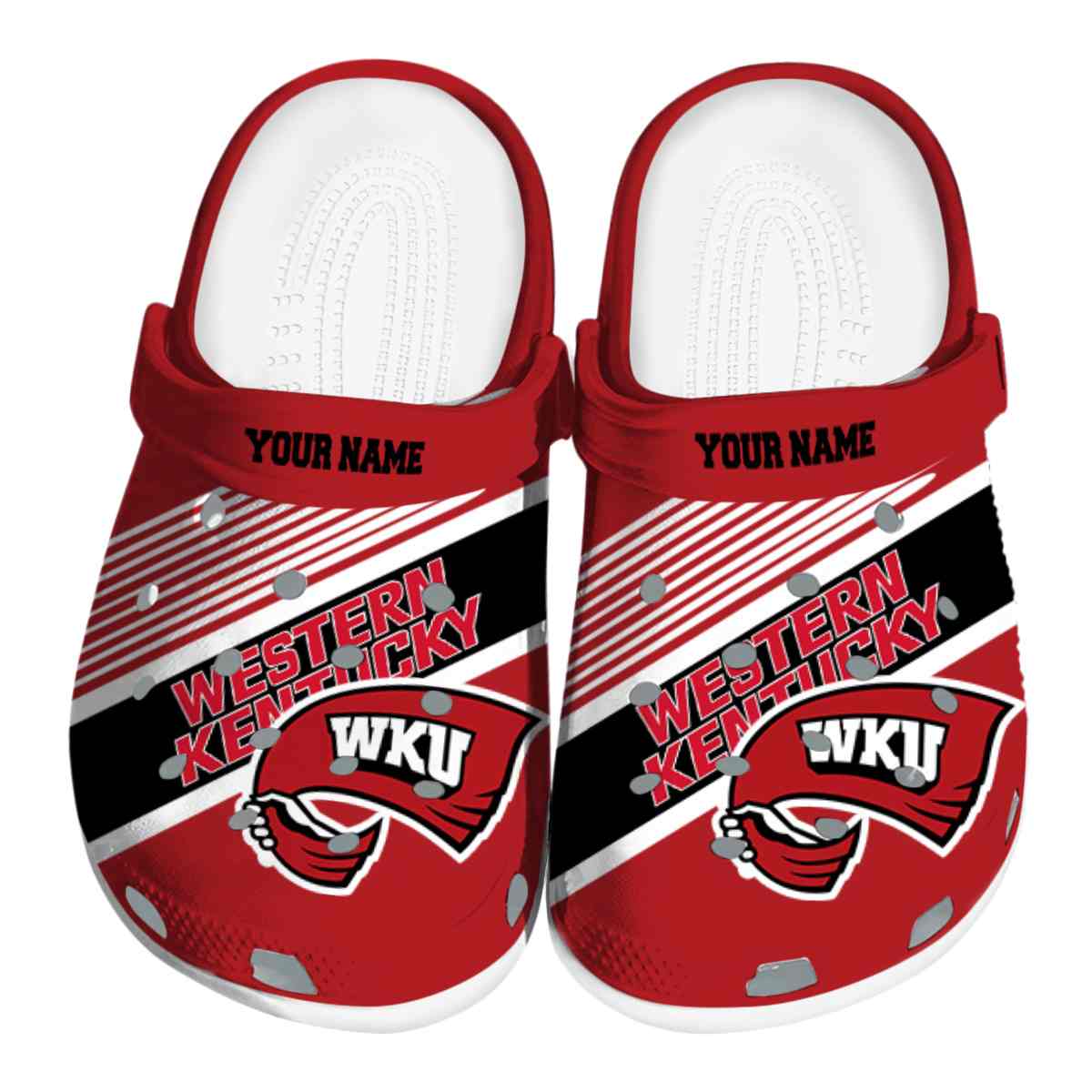 Western Kentucky Hilltoppers 2025 NCAA Sport Crocs Clogs For Men Women and Kids - GNL146472