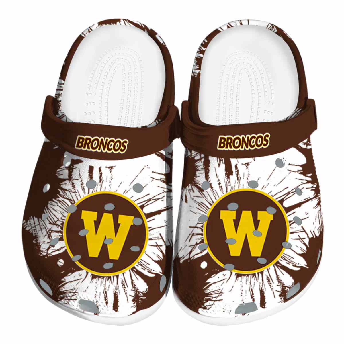 Western Michigan Broncos 2025 NCAA Sport Crocs Clogs For Men Women and Kids - GNL146470