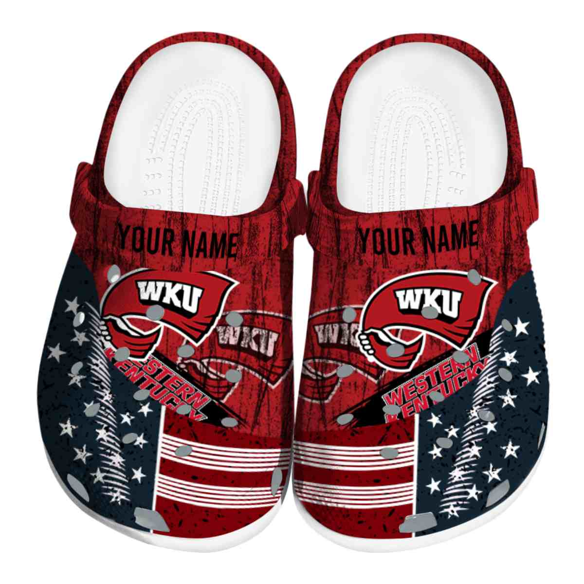 Western Kentucky Hilltoppers 2025 NCAA Sport Crocs Clogs For Men Women and Kids - GNL146451