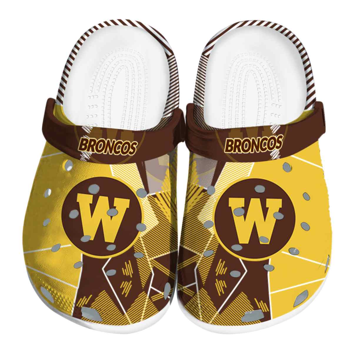 Western Michigan Broncos 2025 NCAA Sport Crocs Clogs For Men Women and Kids - GNL146463