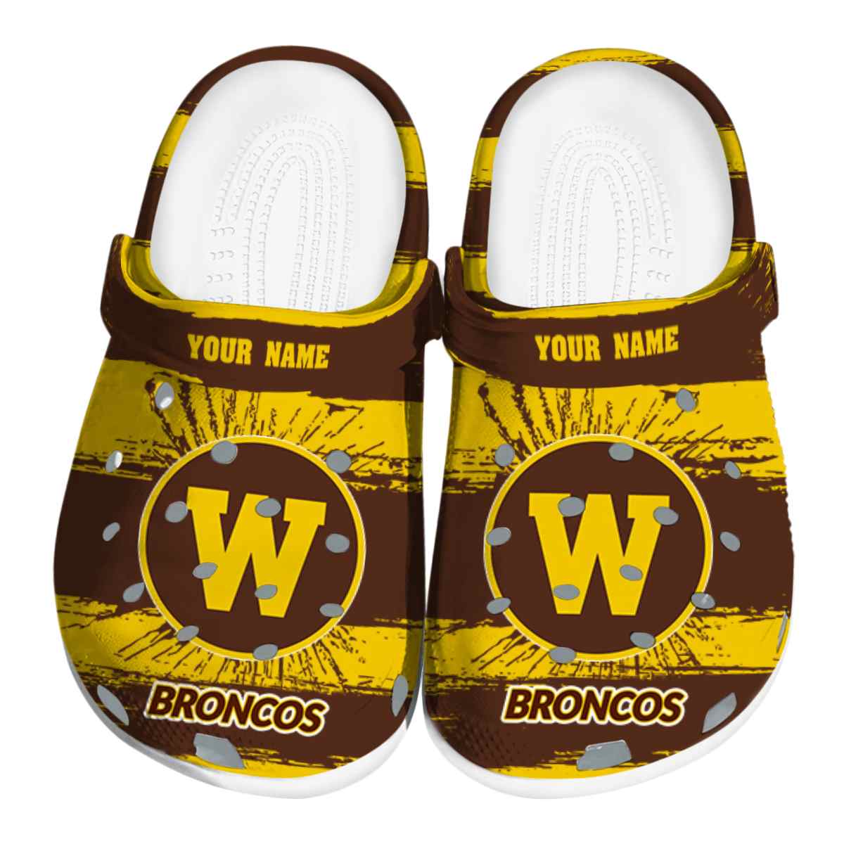 Western Michigan Broncos 2025 NCAA Sport Crocs Clogs For Men Women and Kids - GNL146504