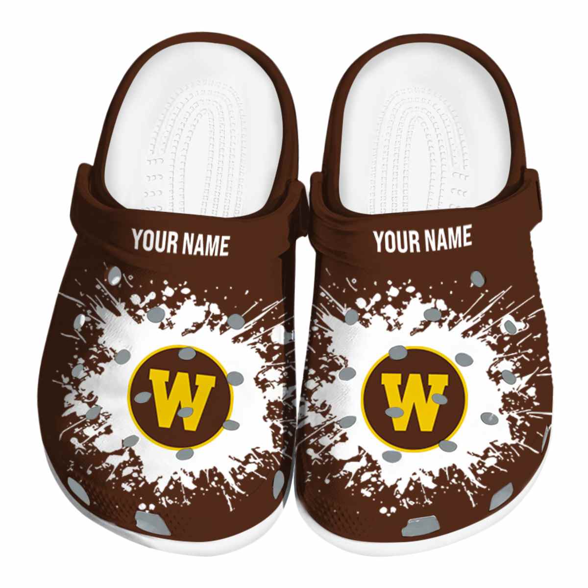 Western Michigan Broncos 2025 NCAA Sport Crocs Clogs For Men Women and Kids - GNL146484