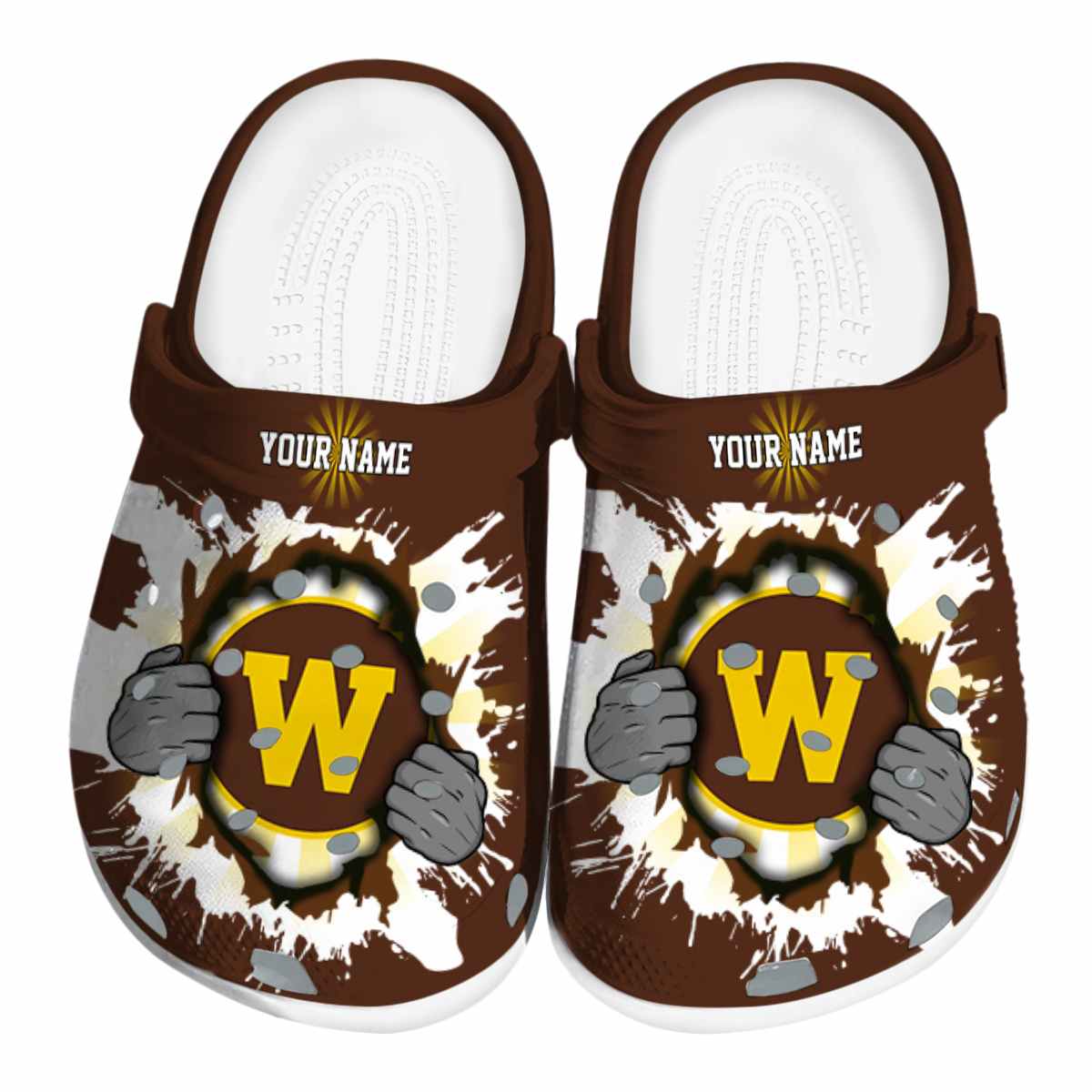 Western Michigan Broncos 2025 NCAA Sport Crocs Clogs For Men Women and Kids - GNL146497