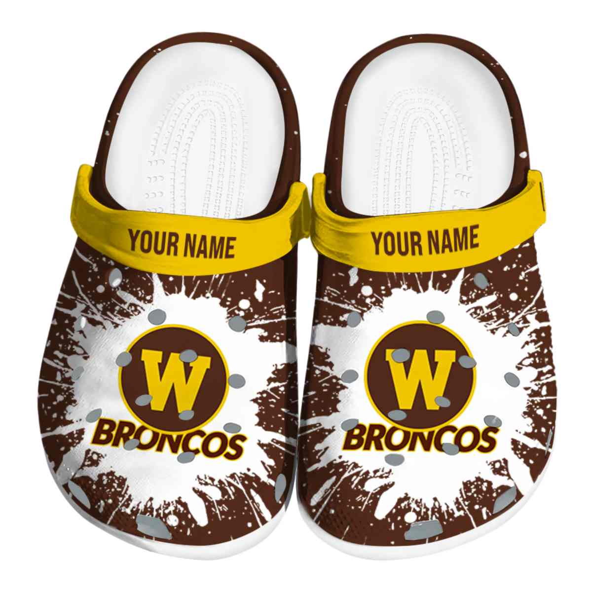 Western Michigan Broncos 2025 NCAA Sport Crocs Clogs For Men Women and Kids - GNL146503
