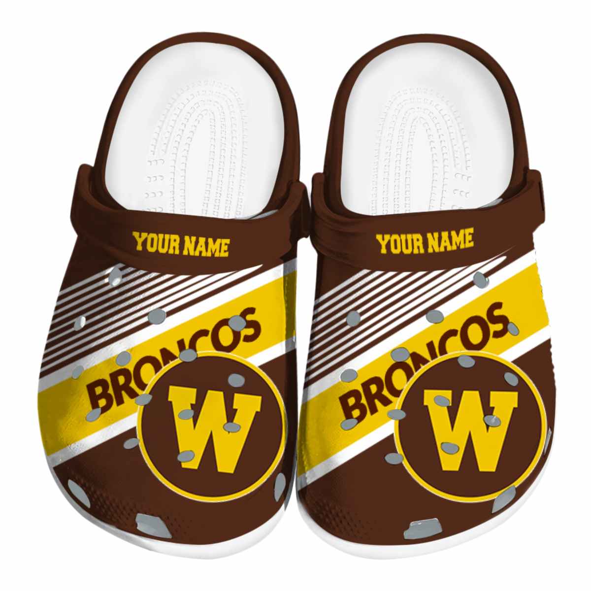 Western Michigan Broncos 2025 NCAA Sport Crocs Clogs For Men Women and Kids - GNL146501
