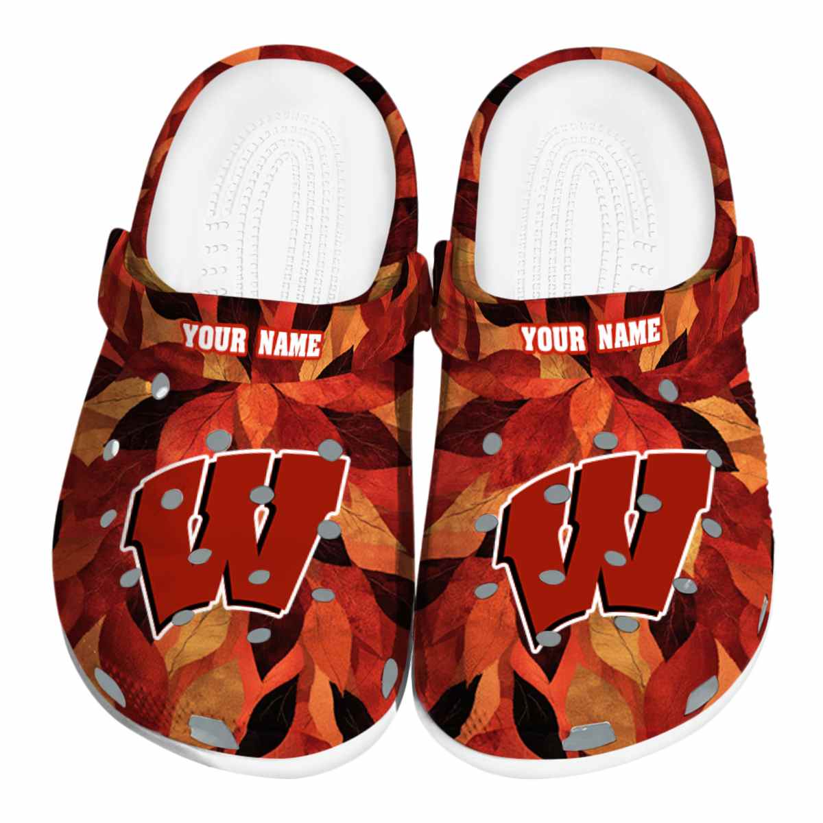 Wisconsin Badgers 2025 NCAA Sport Crocs Clogs For Men Women and Kids - GNL146512